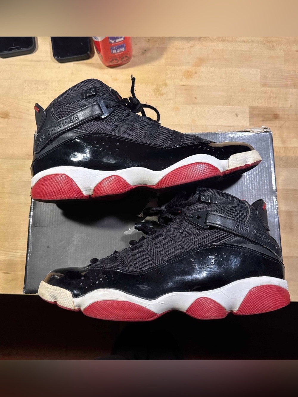 Men’s Air Jordan 6 Rings ‘Bred’ 2013